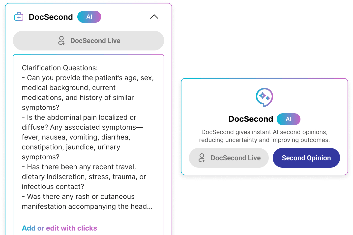 Live DocSecond